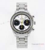 Swiss Copy Omega Speedmaster Racing Chrono Steel Panda Dial watch 40mm